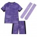 Liverpool Replika Babykläder Tredje matchkläder barn 2023-24 Korta ärmar (+ Korta byxor)